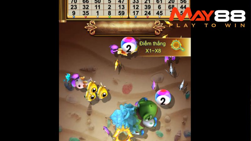 Sản phẩm bắn cá này của Dragon Soft đi theo hướng tích hợp cơ chế bingo mới lạ
