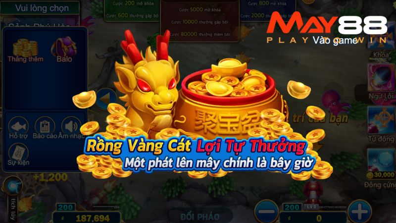 Dòng game này tích hợp thêm tính năng nổ hũ Jackpot tích luỹ, nâng cao cơ hội trúng lớn